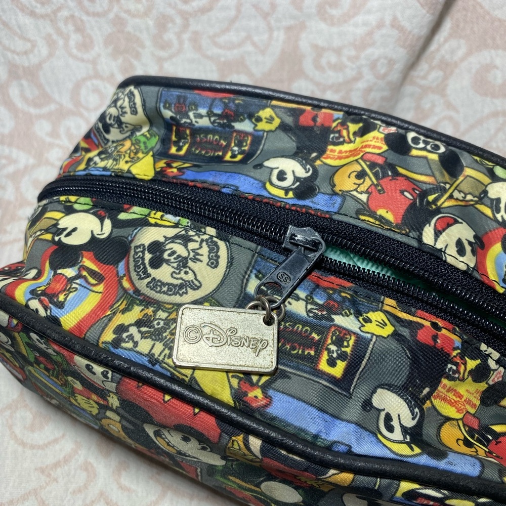Disney Mickey Mouse toiletry cosmetic bag pouch by Nicole Miller